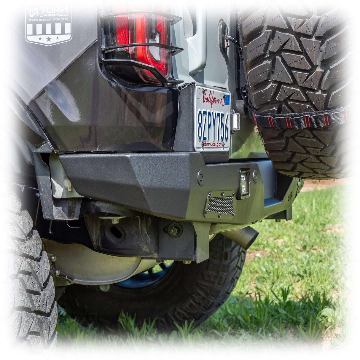2021-2026 Ford Bronco Hyperlyte Rear Bumper Turn Offroad