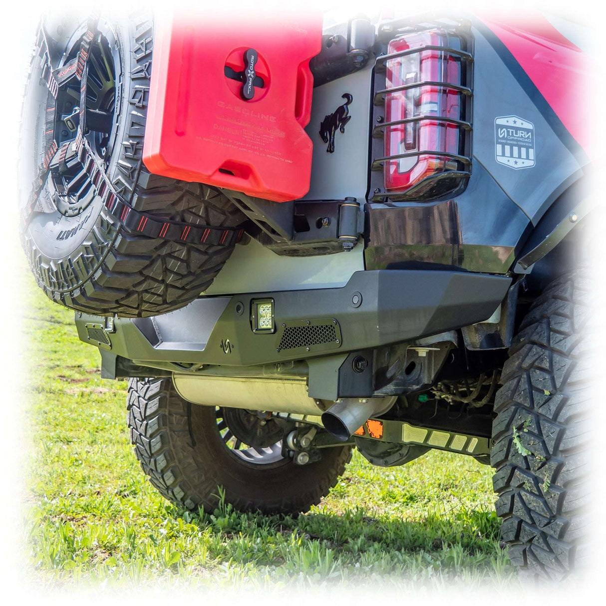 2021-2026 Ford Bronco Hyperlyte Rear Bumper Turn Offroad