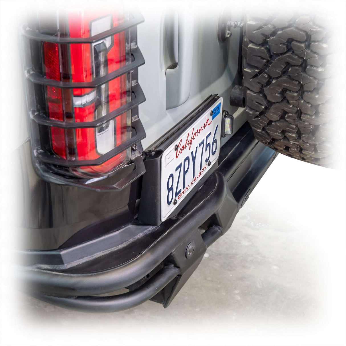 2021-2026 Ford Bronco License Plate Relocation Bracket Turn Offroad