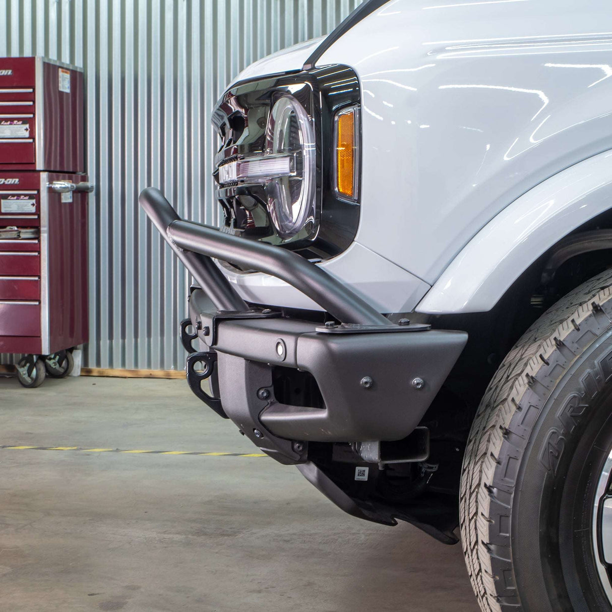 2021-2026 Ford Bronco OEM Modular Bumper Baja Bull Bar Turn_Offroad
