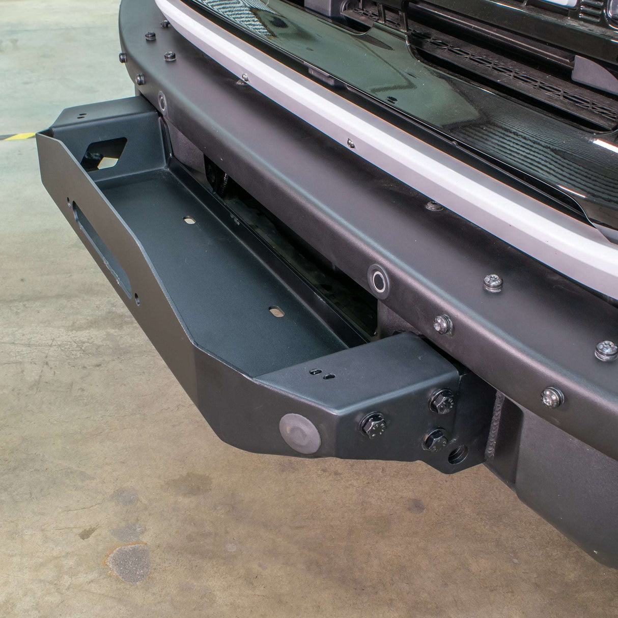2021-2026 Ford Bronco OEM Modular Bumper / Raptor Winch Plate Turn_Offroad