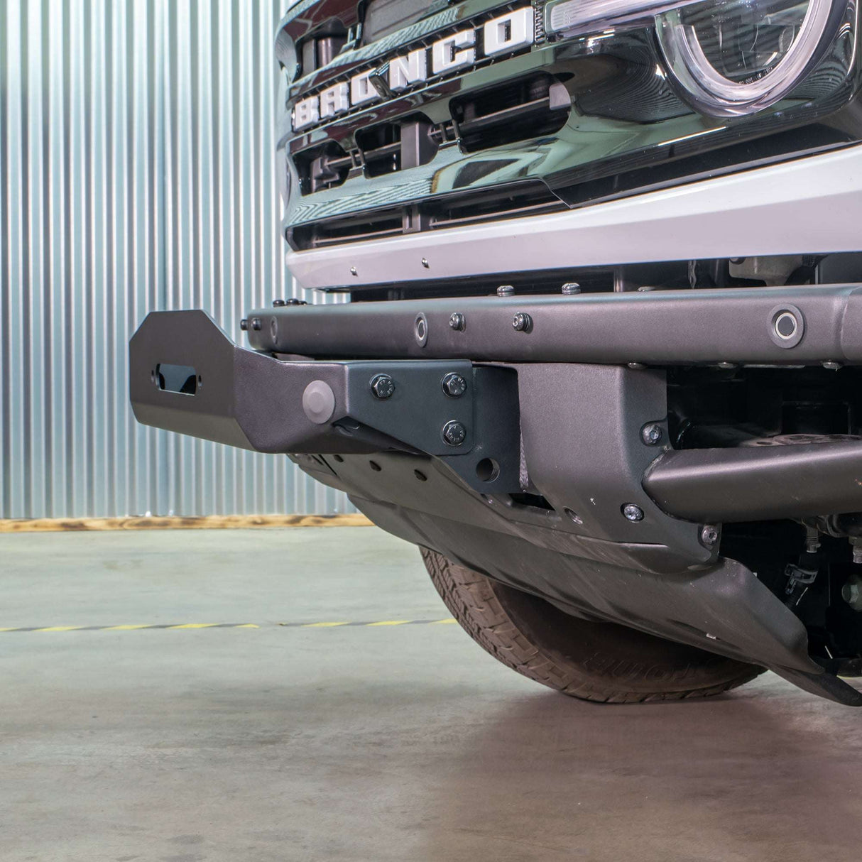 2021-2026 Ford Bronco OEM Modular Bumper / Raptor Winch Plate Turn_Offroad