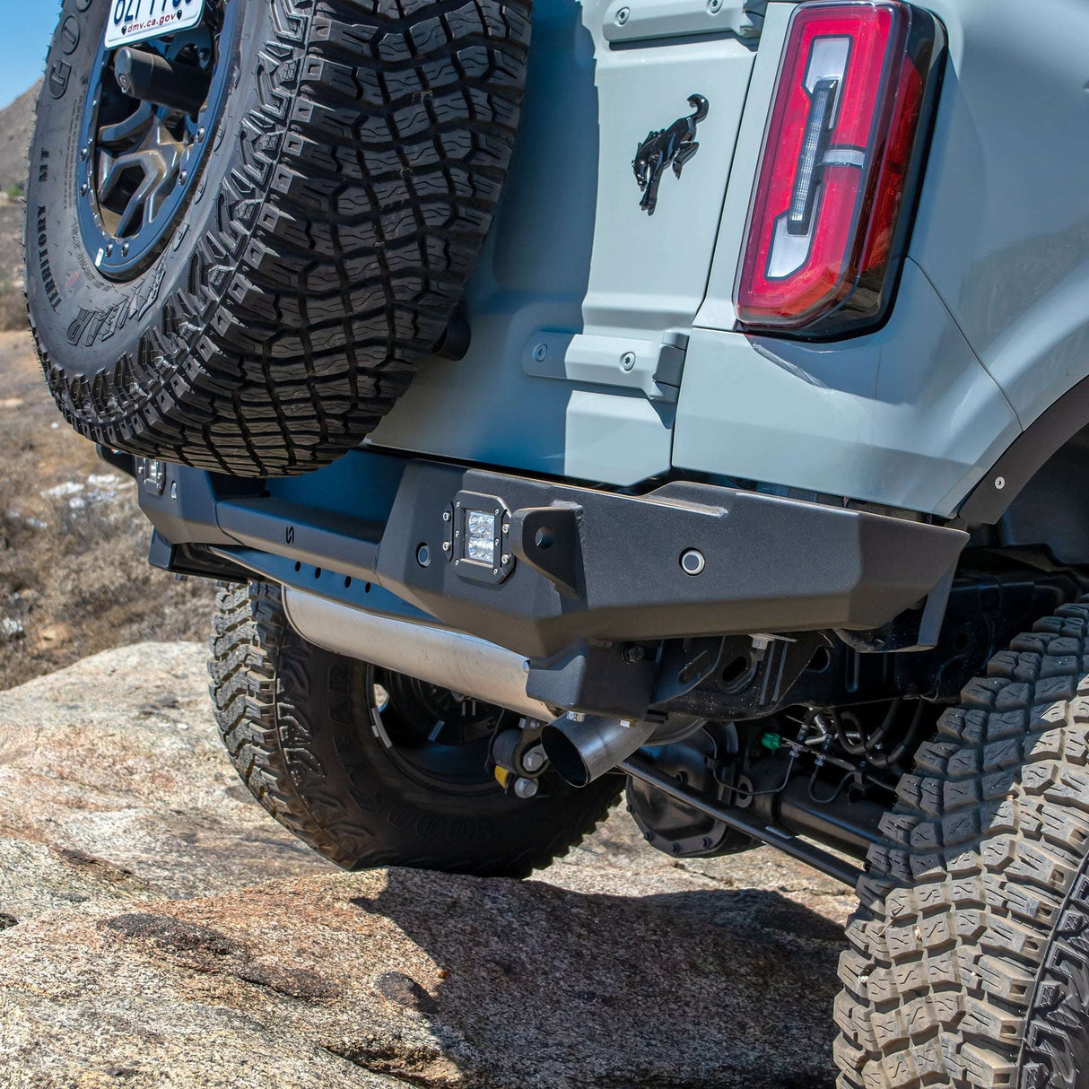 2021-2026 Ford Bronco Rear Bumper - Zero Series Turn_Offroad