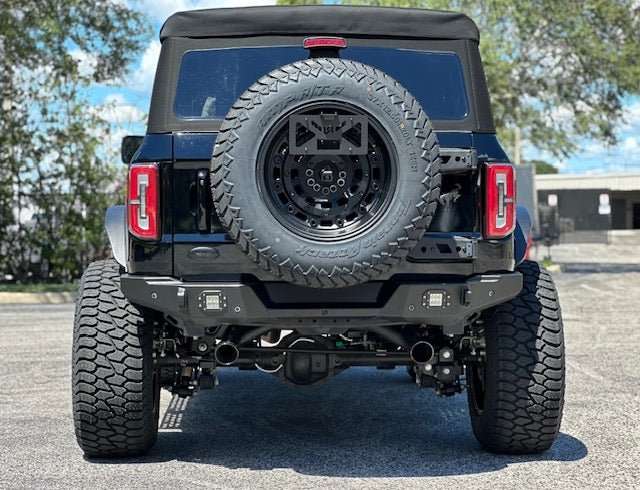 2021-2026 Ford Bronco Rear Bumper - Zero Series Turn_Offroad