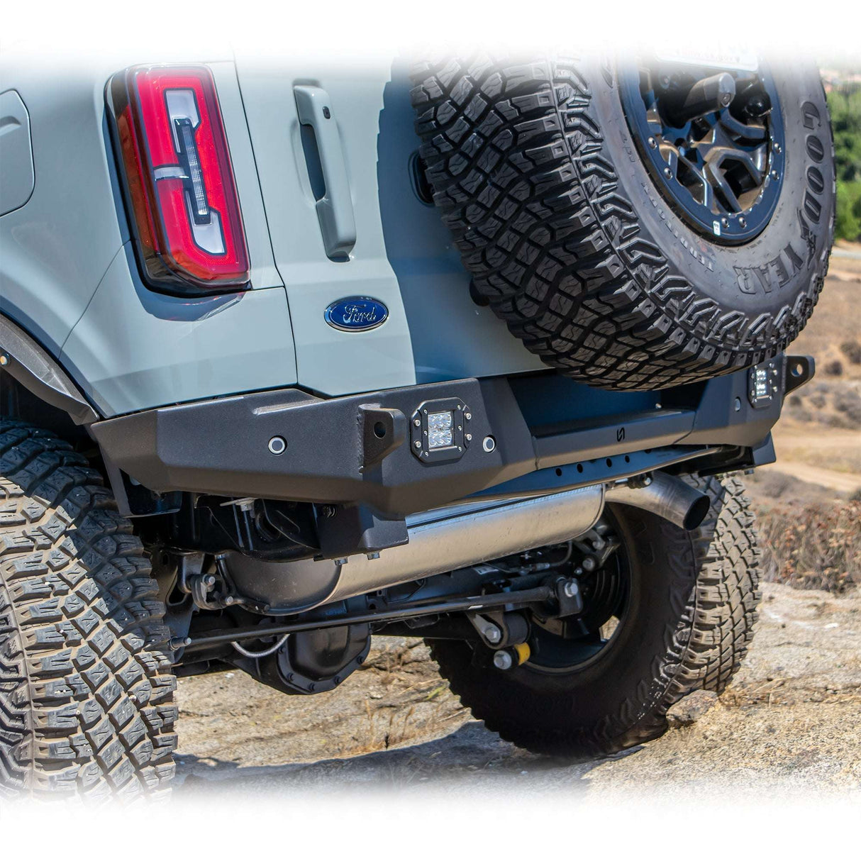 2021-2026 Ford Bronco Rear Bumper - Zero Series Turn_Offroad