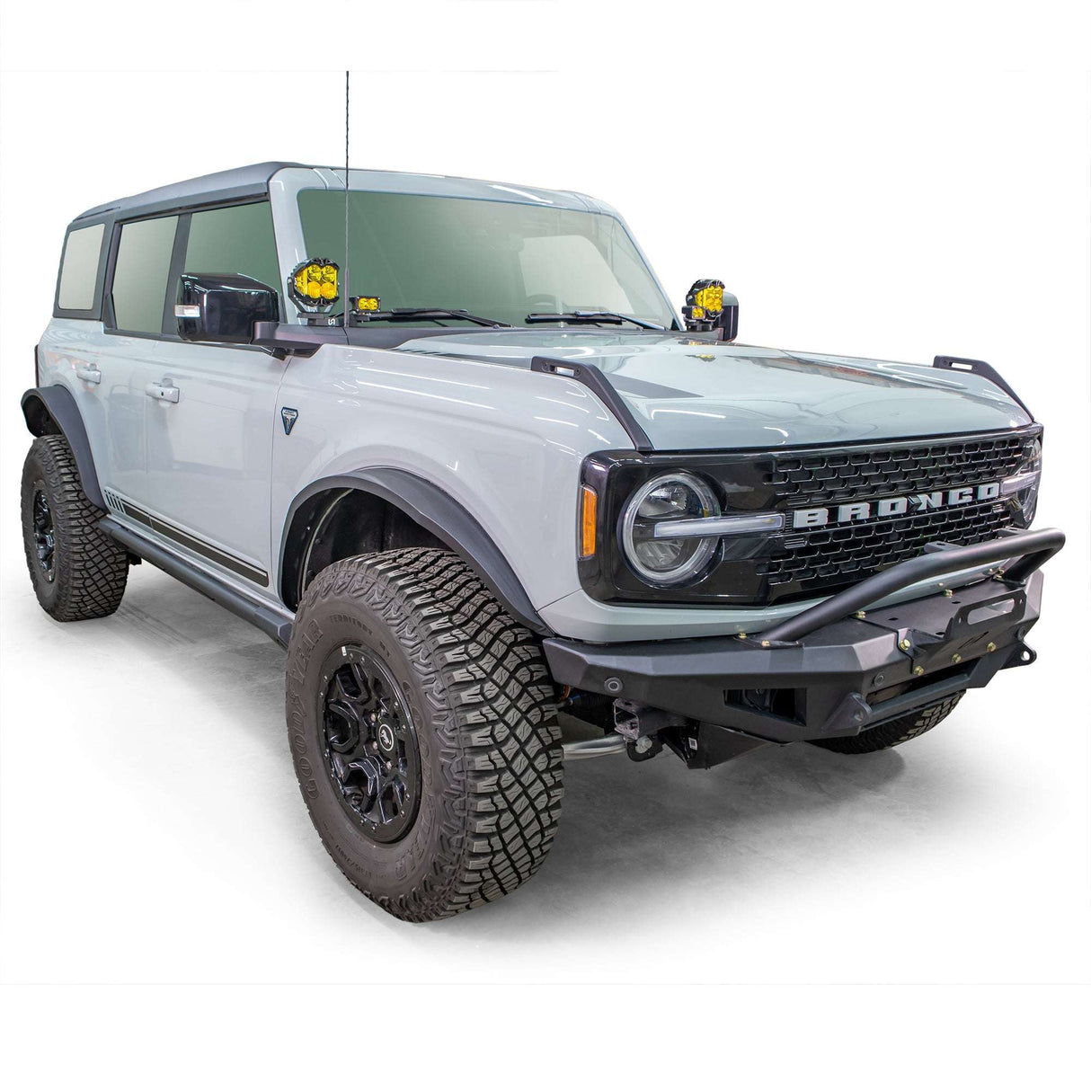 2021-2026 Ford Bronco Rock Sliders 4-Door Turn_Offroad