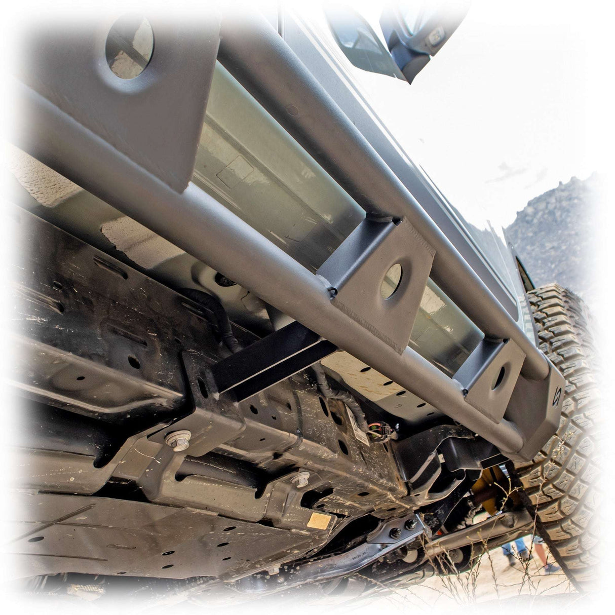 2021-2026 Ford Bronco Rock Sliders 4-Door Turn_Offroad