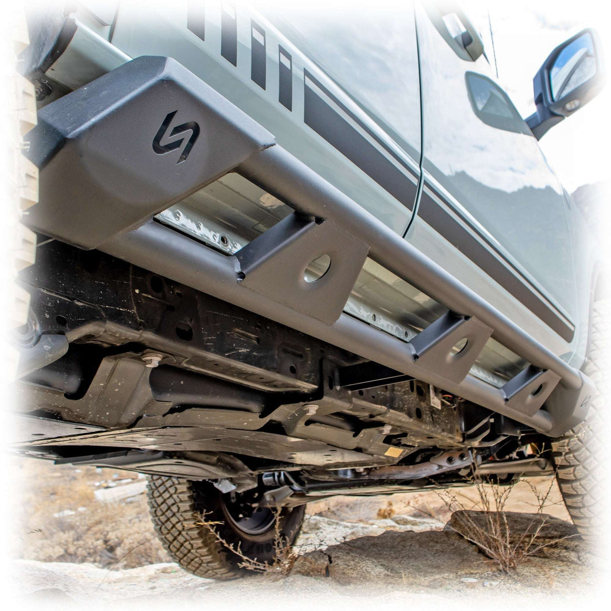 2021-2026 Ford Bronco Rock Sliders 4-Door Turn_Offroad