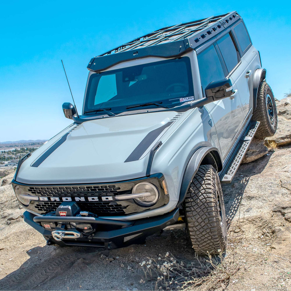 2021-2026 Ford Bronco Roof Rack 4-Door Turn_Offroad