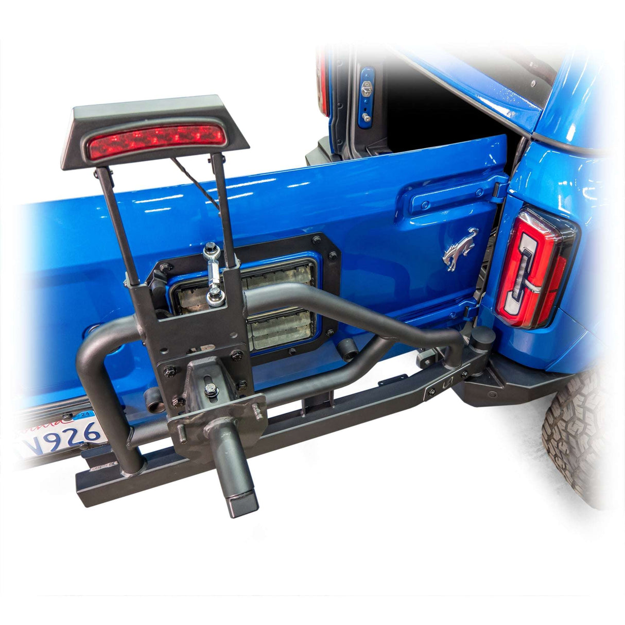 2021-2026 Ford Bronco Swing-Out Tire Carrier with Lights Turn Offroad