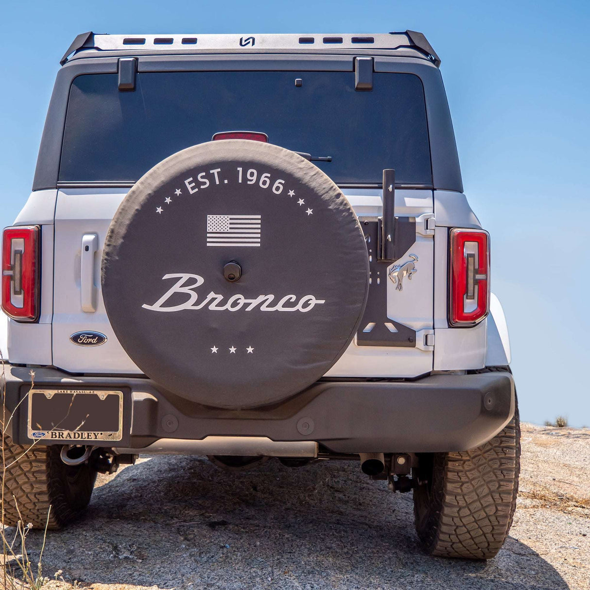 2021-2026 Ford Bronco Tailgate Flag Mount Turn_Offroad