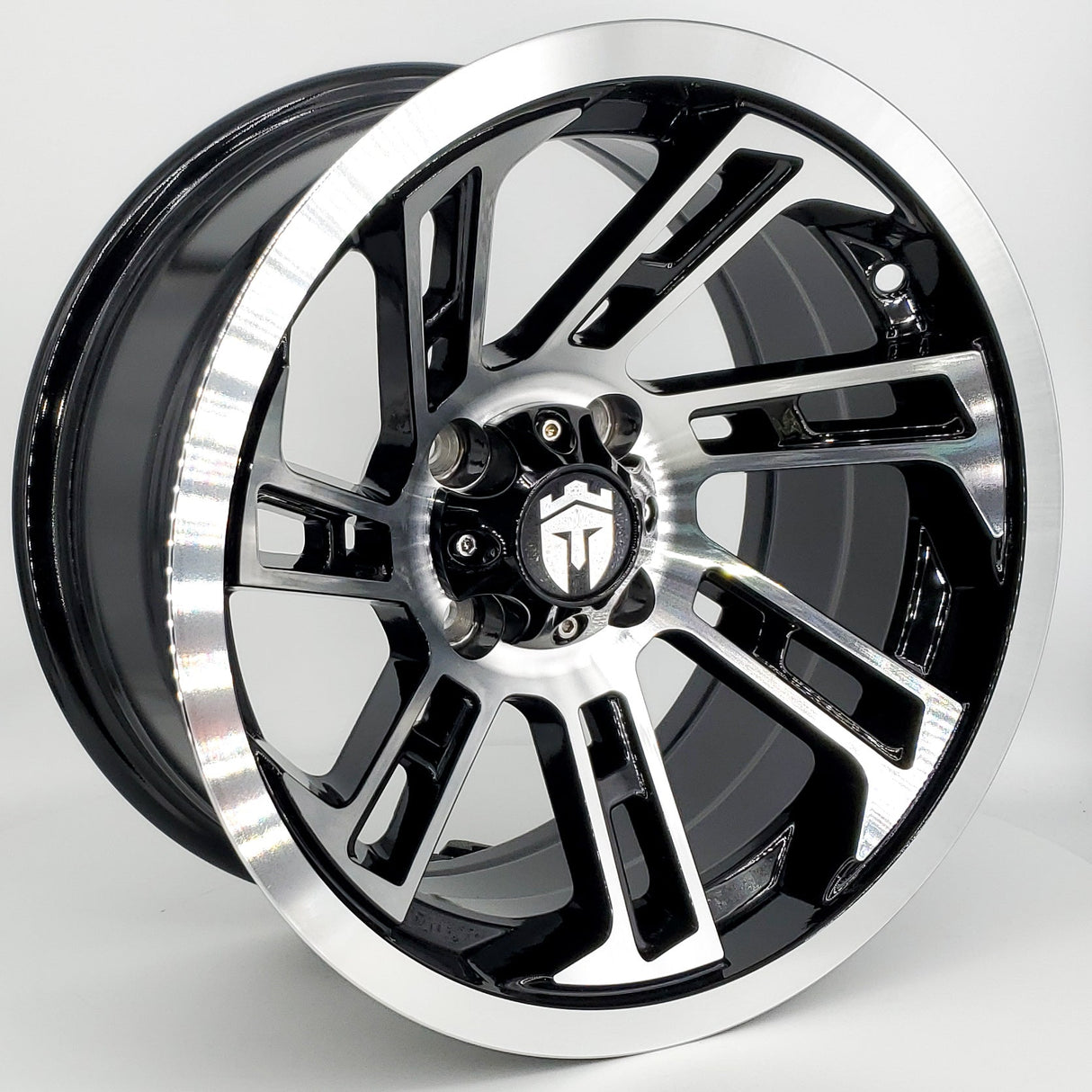 Empire Hook HK1 14x7 | -25 Offset Gloss Black w/ Machined Face
