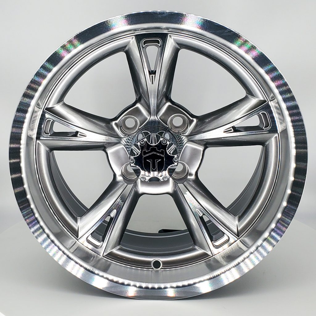 Empire Rodder 14x7 | -25 Offset Hyper Black w/ Machined Face