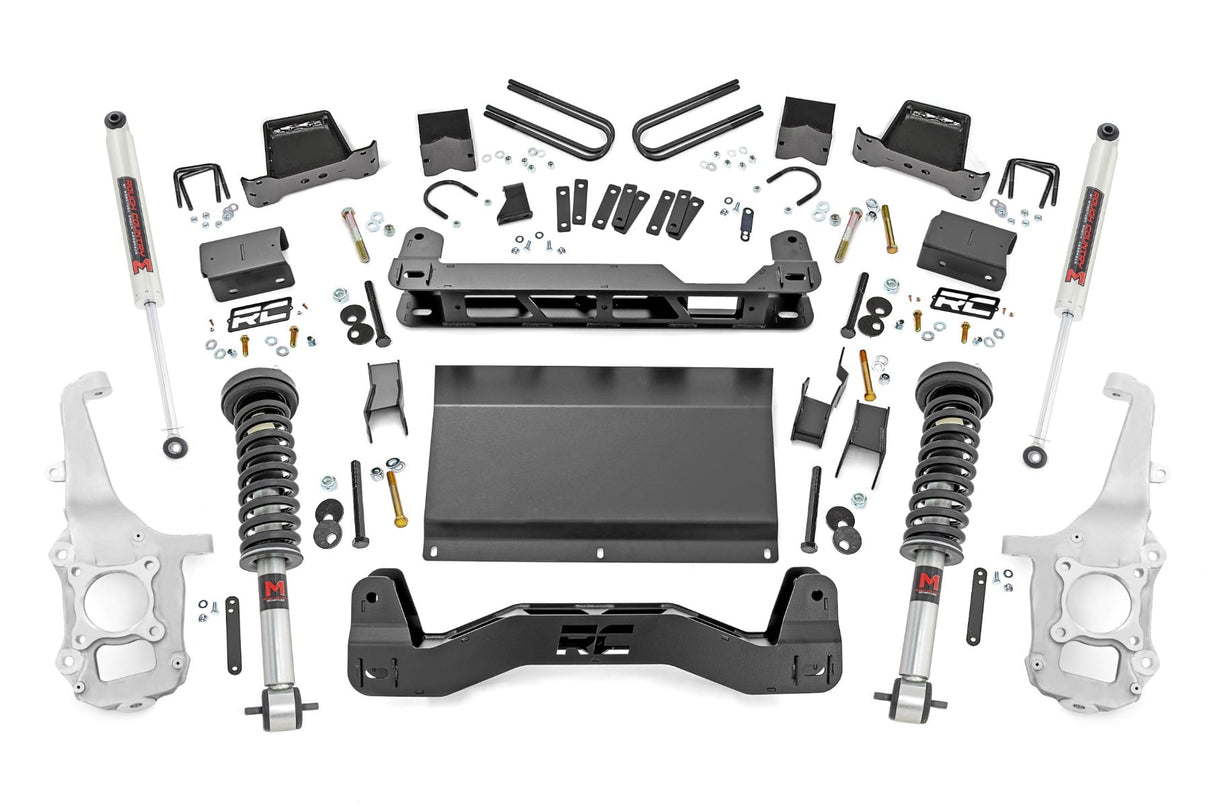 Rough Country 6 Inch Lift Kit Ford F-150 4WD 2021-2026 587-config