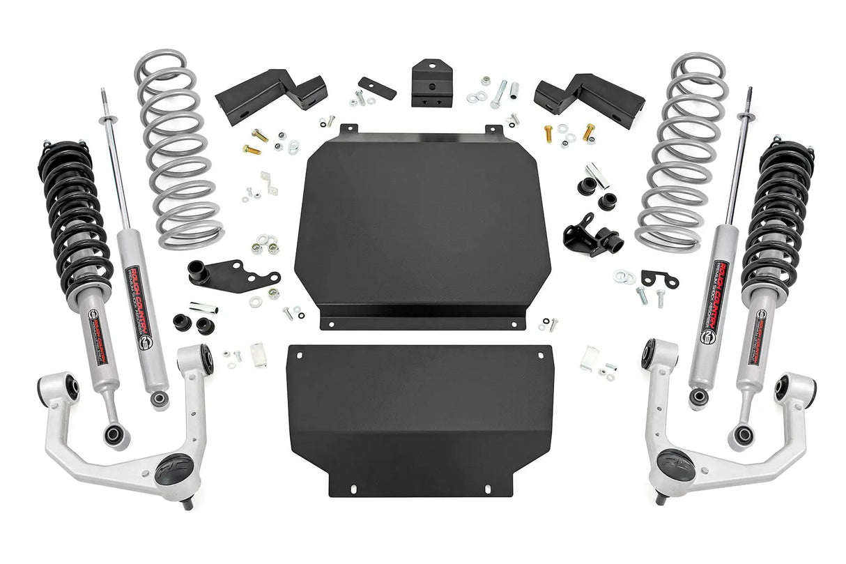 Rough Country 3.5 Inch Lift Kit Toyota Tundra 4WD 2022-2026 70331-config