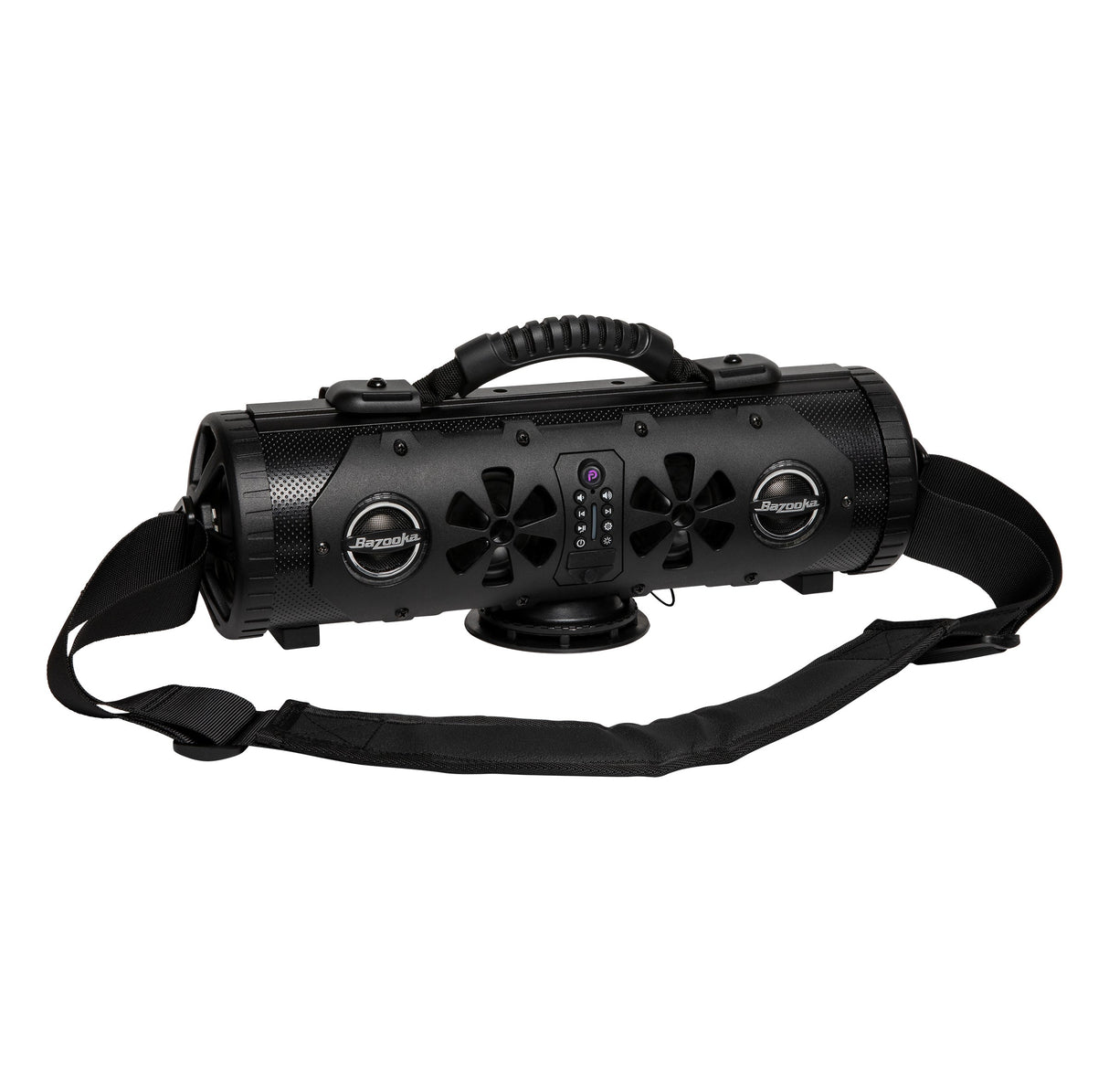 Bazooka G3 Party Bar MINI Portable Bluetooth Speaker | 70 Hours Battery Life | IP66 Waterproof | 450-watt MAX power | RGB-LED Lights | with one-click “Party Button” music-sharing technology | 6 Marine Grade Speakers Bazooka