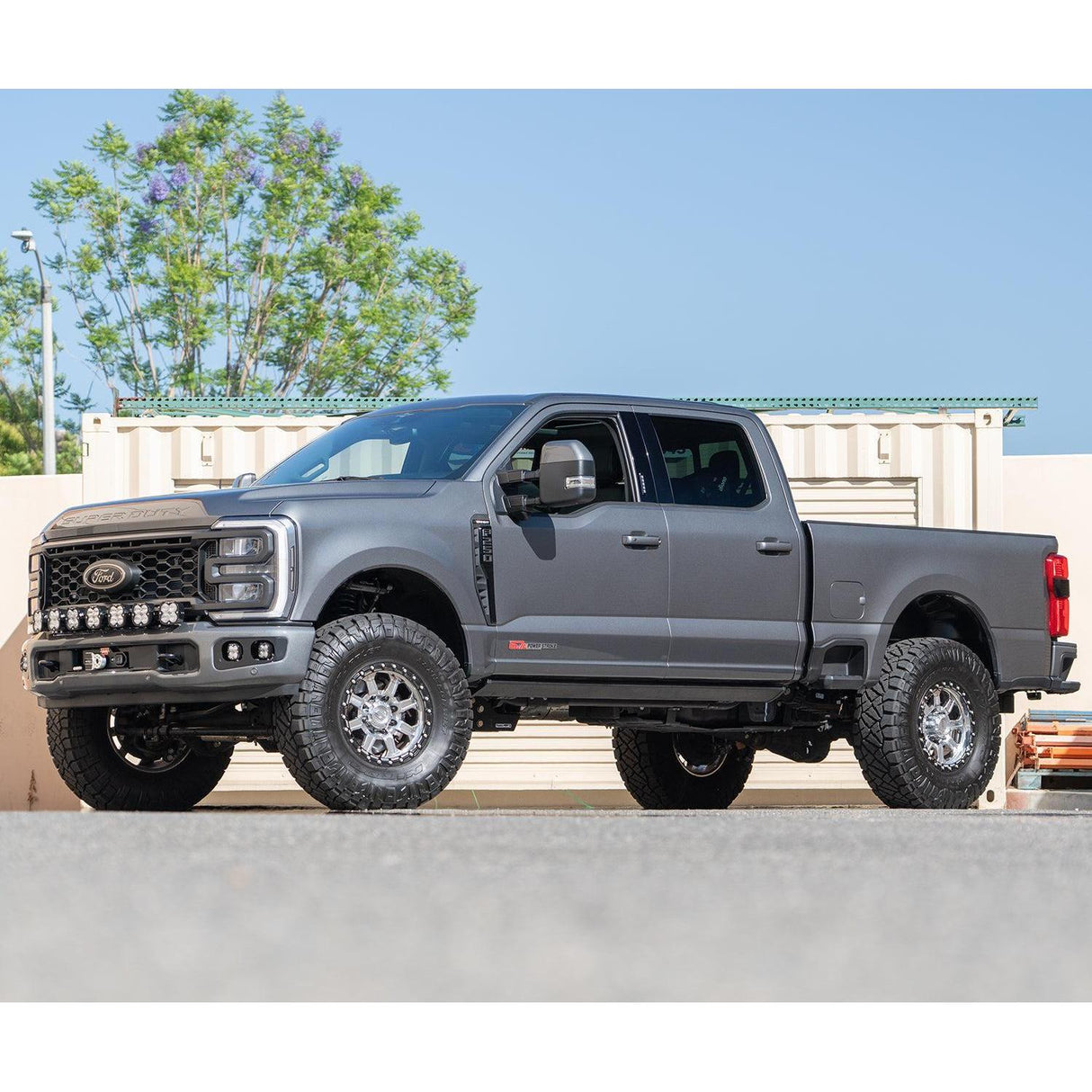 2023-2024 Powerstroke Radius Arm Drop Brackets w/ 3.5" Lift (CS-FRAD-LVL-23)