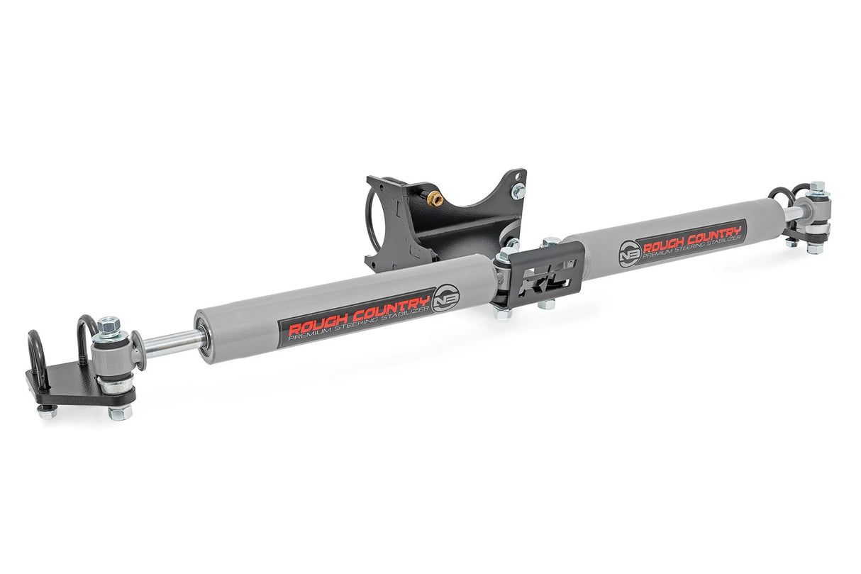 N3 Steering Stabilizer Dual | 2-8 Inch Lift | Ford F-250/F-350 Super Duty (05-24)