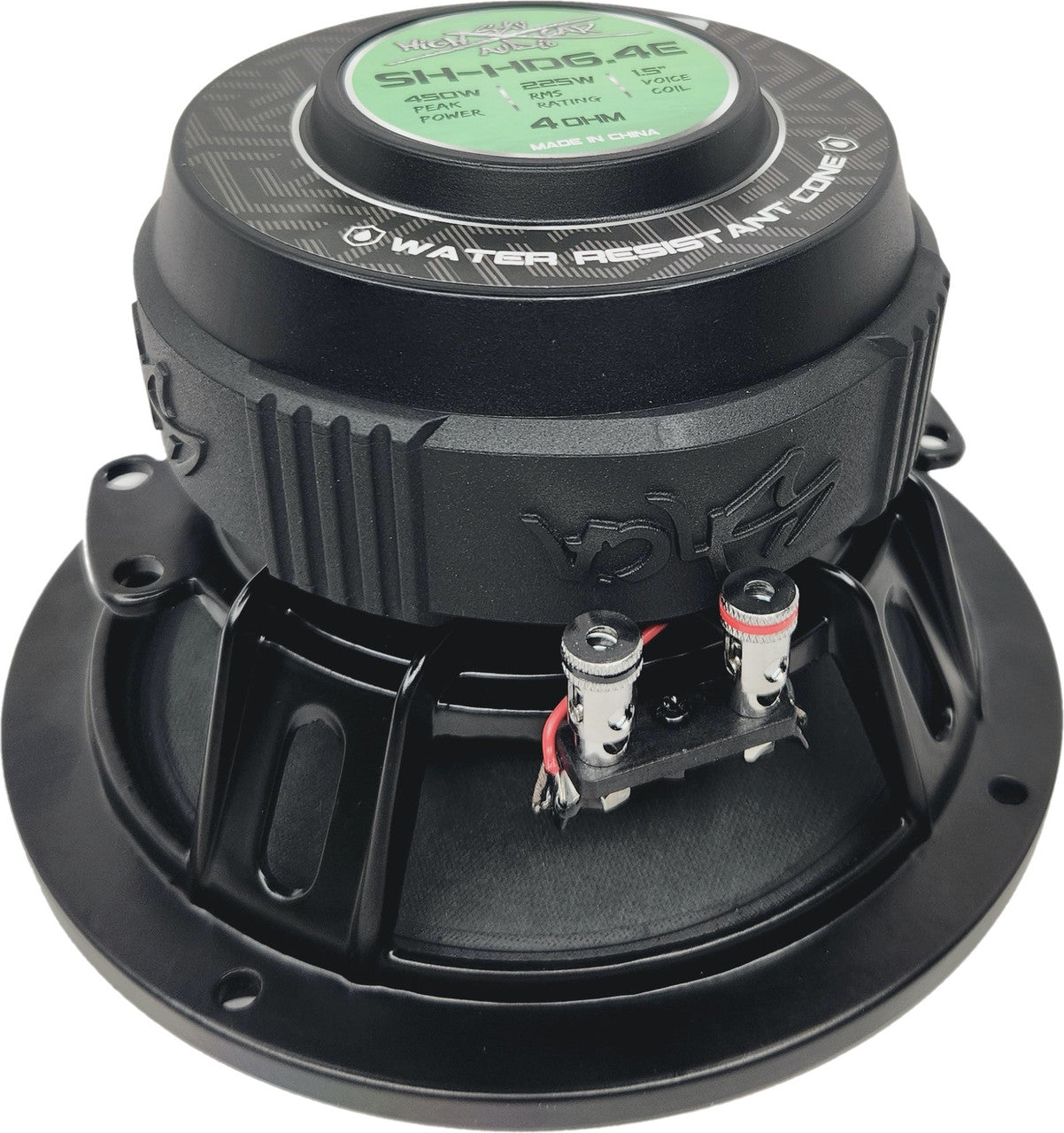 Sky High Car Audio SH-HD6.4E 6.5" 225W RMS Hybrid Midrange Coaxial Speaker 4-Ohm (Single) Sky High Car Audio