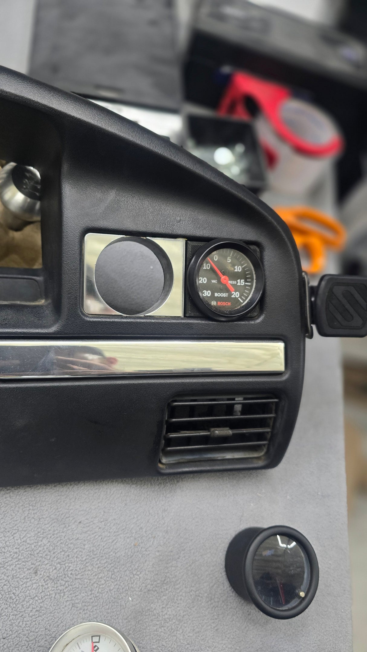 Diesels & Dirtbags OBS Ford Dash 52mm Gauge Bezel - 1992-1997 Ford F-Series Diesels and Dirtbags
