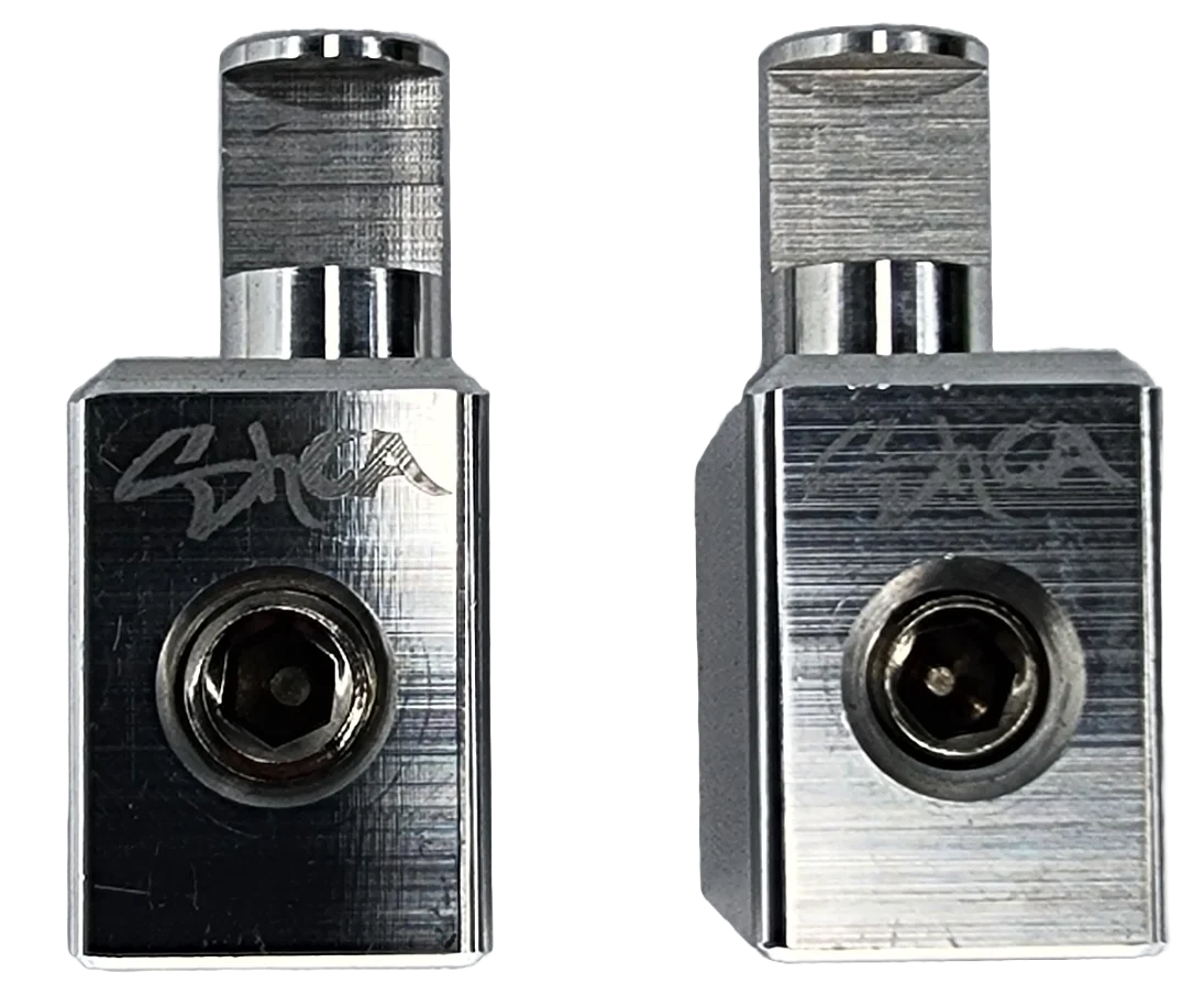 Sky High Car Audio Dual 1/0 AWG to Single 1/0 Amp Input Reducers (Pair) Sky High Car Audio