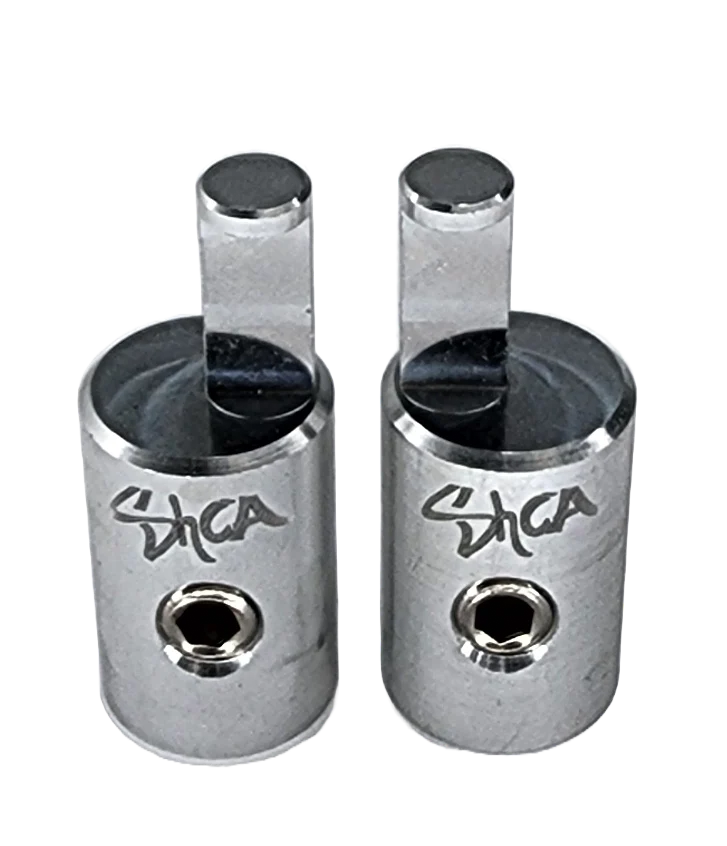 Sky High Car Audio 1/0 to 4 Gauge Amp Input Reducers (Pair) Sky High Car Audio