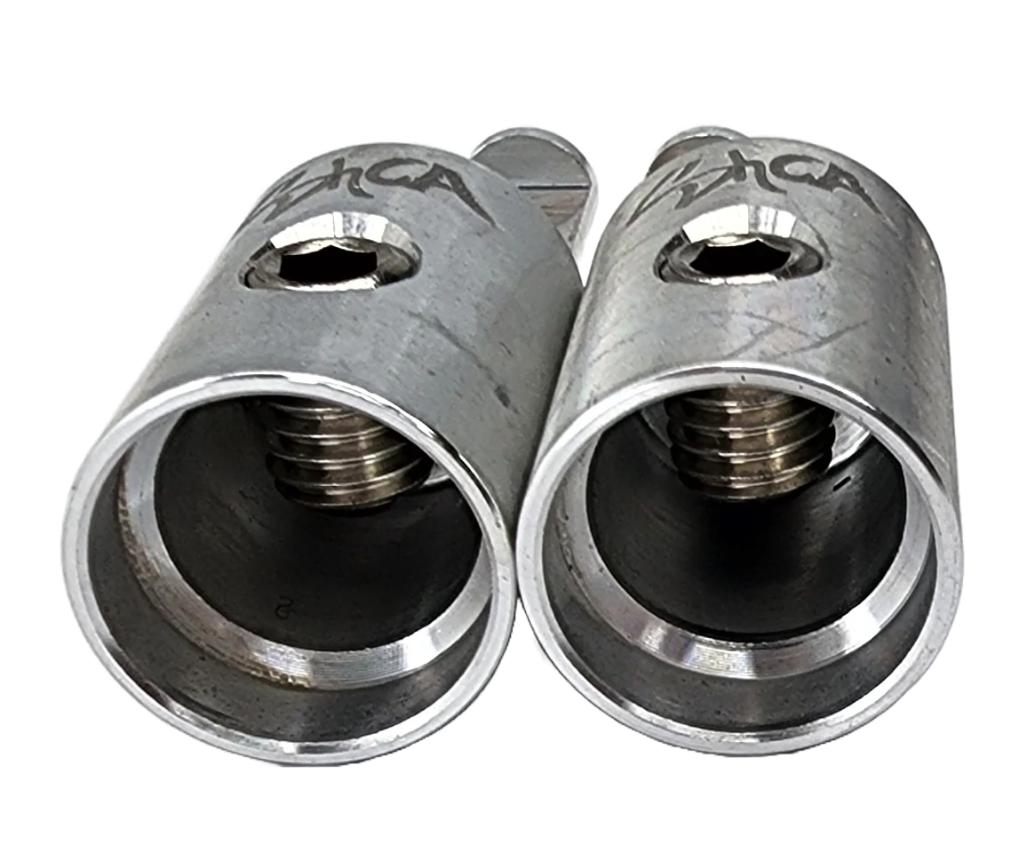 Sky High Car Audio 1/0 to 4 Gauge Amp Input Reducers (Pair) Sky High Car Audio
