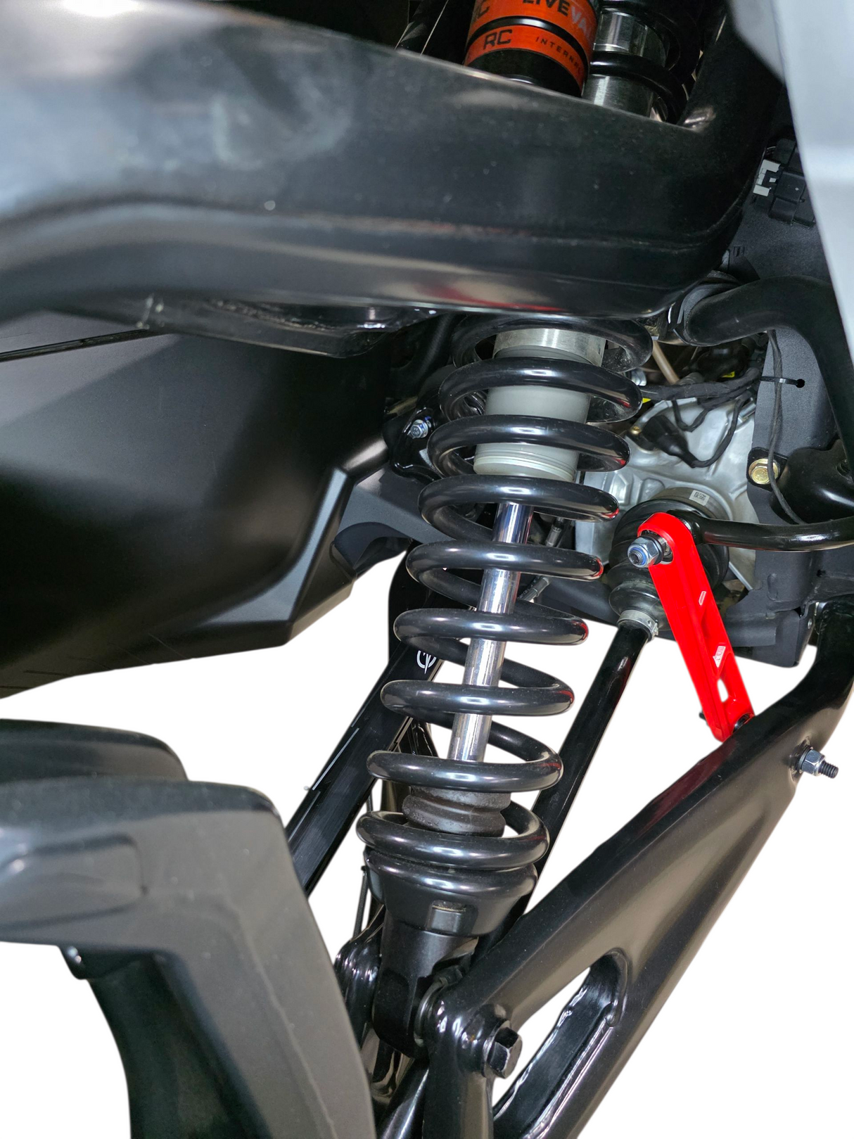 2024+ Can Am Maverick R Billet Tie Rods Anodized Black www.elektricoffroad.com
