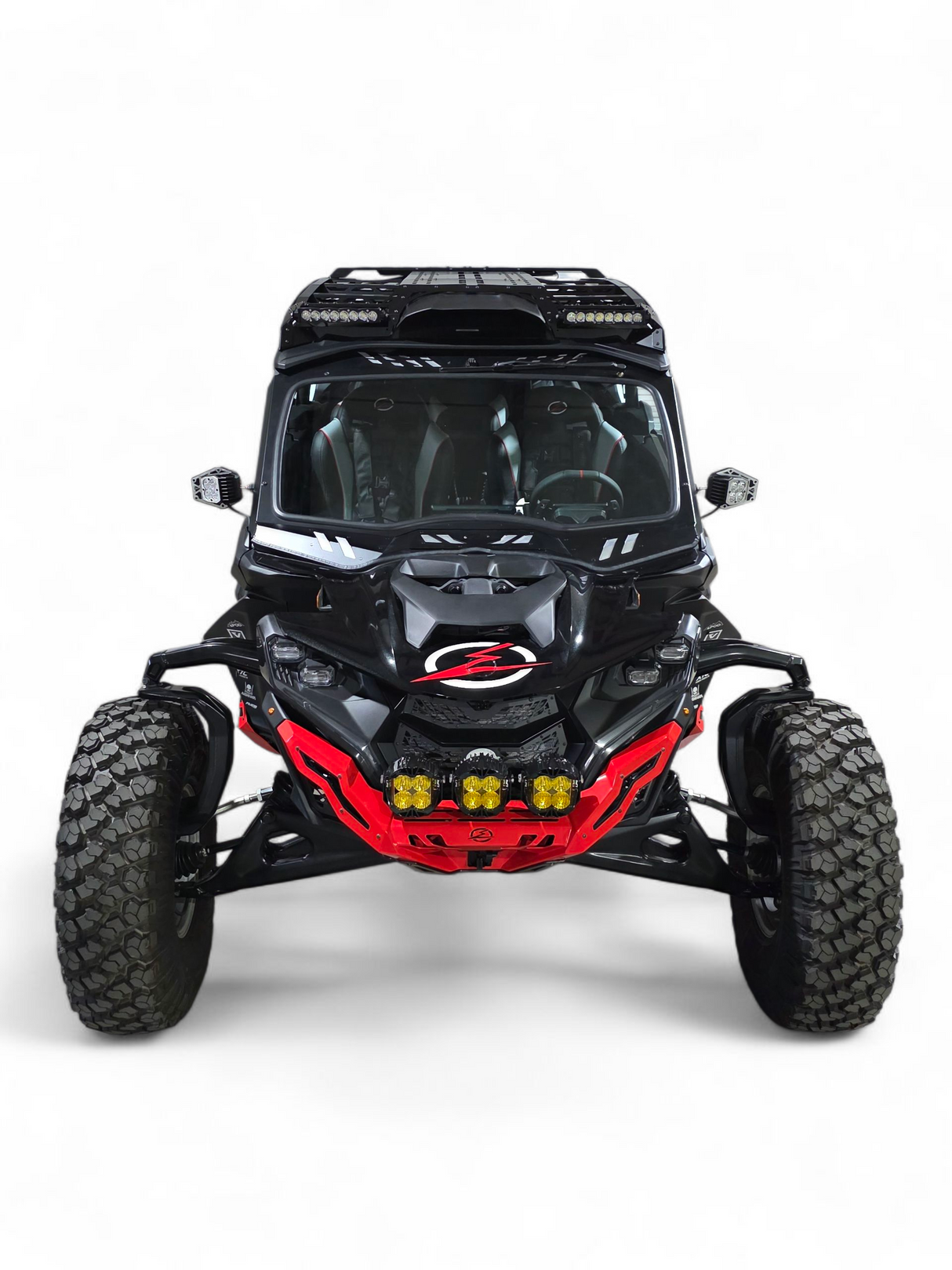 2024+ Can Am Maverick R Max Roof Rack (Works with Can-am Hood Scoop) www.elektricoffroad.com