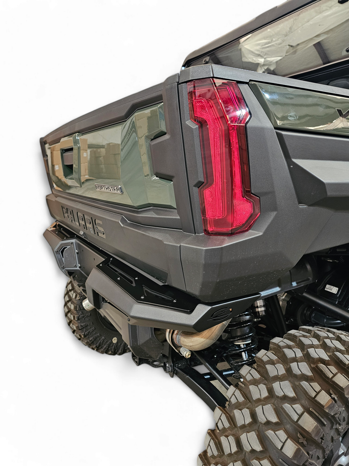 2024 up Polaris Xpedition Rear Bumper (Does Not Allow your Bed to tilt) www.elektricoffroad.com