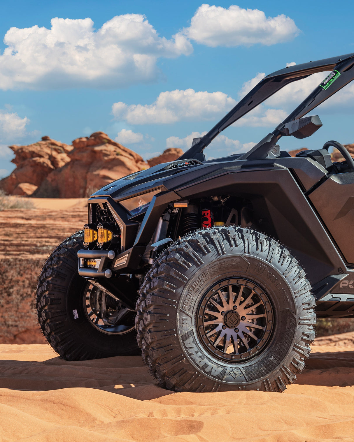 2022 + Polaris Pro R, Pro S, Turbo R Amp Front Bumper www.elektricoffroad.com