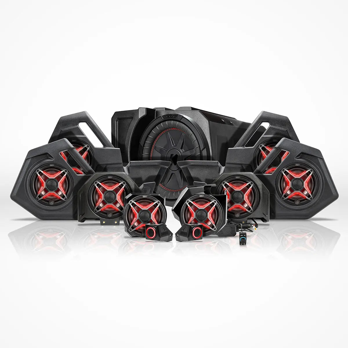 2026 Polaris RZR Pro R 4 Ultimate Plug-&-Play 11-Speaker Factory Audio Upgrade Kit | UNPHASED-7 SSV Works