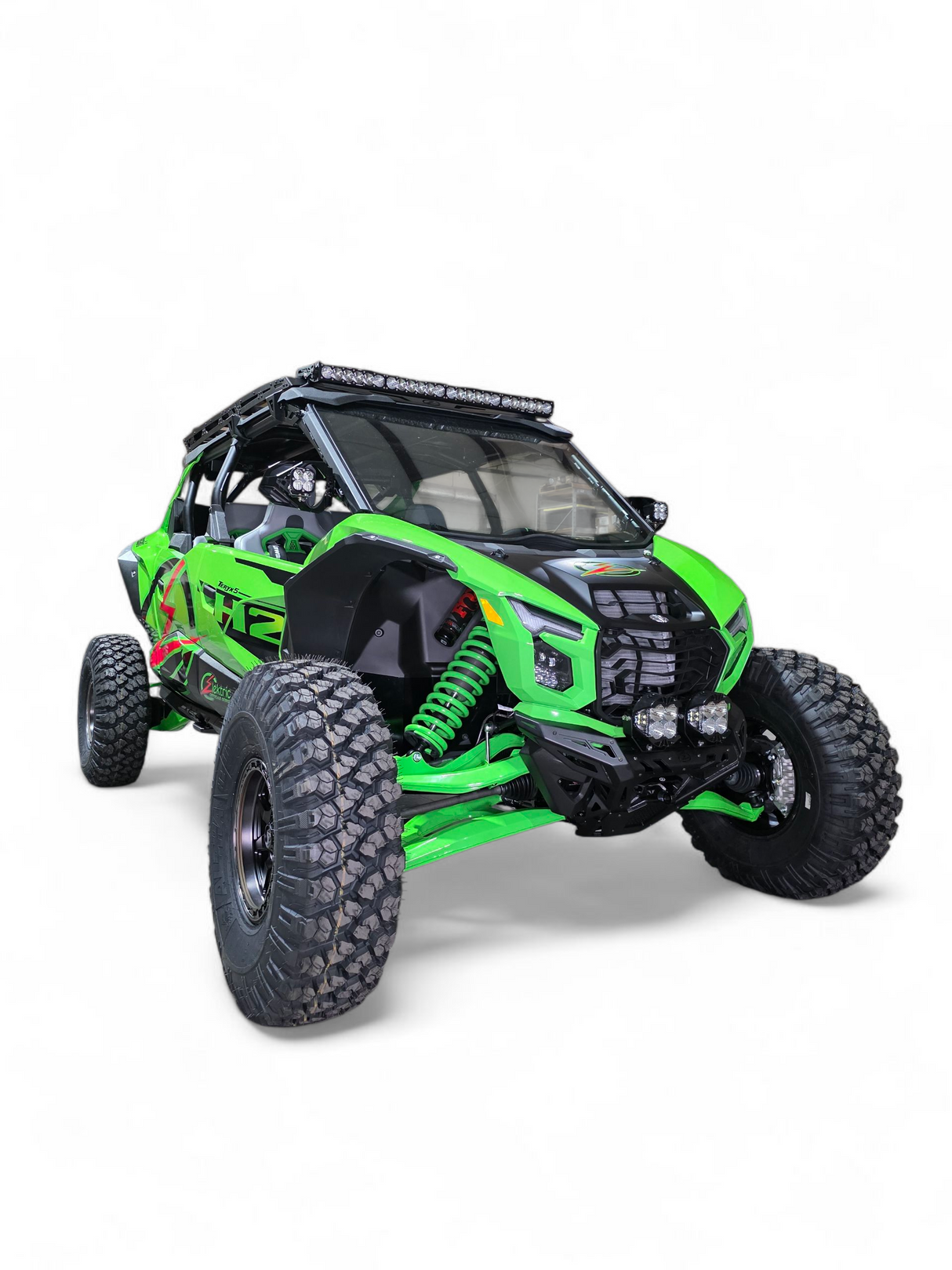 2026+ Kawasaki Teryx H2 Volt Front Winch Bumper www.elektricoffroad.com