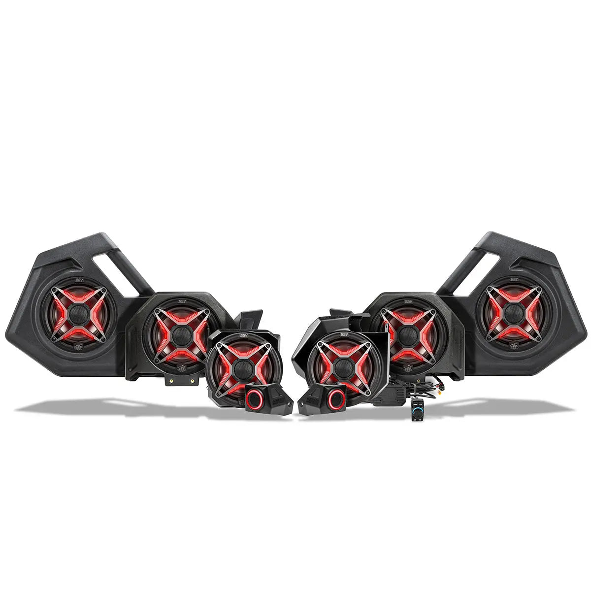 2026 Polaris RZR Pro R Ultimate Plug-&-Play 8-Speaker Factory Audio Upgrade Kit | UNPHASED-6 SSV Works