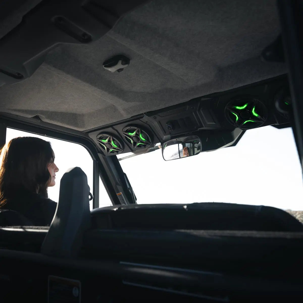 2026-Up CanAm Defender HD11 Phase-4 V-Spec 1,650watt 5-Speaker Audio Kit for BRP Touchscreen SSV Works
