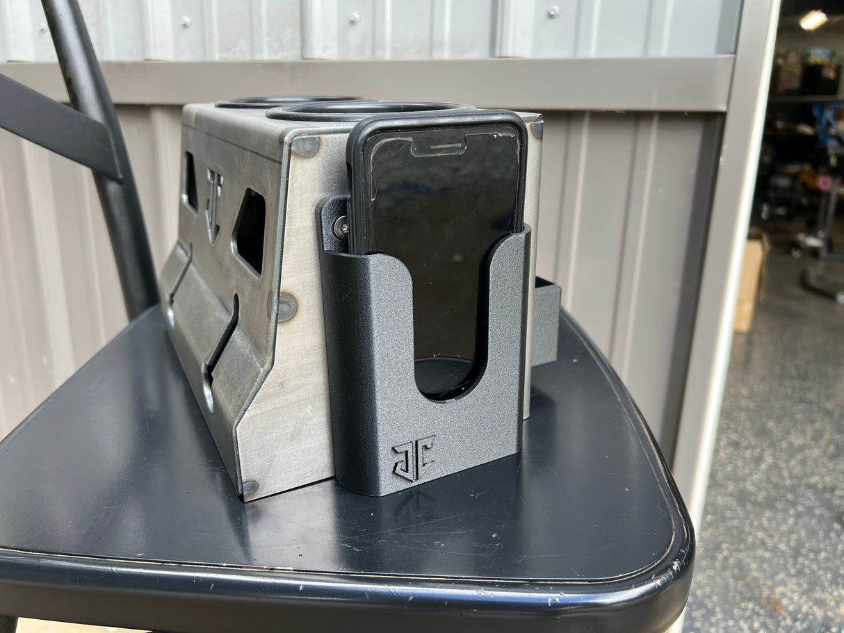 JC Customs Console Cup Holder Phone Mount - 1994-1997 Ford F-Series & Bronco JC Customs