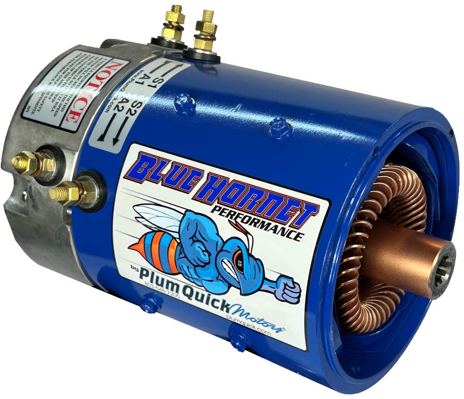 Club Car Series Electric Golf Cart Motor - 48V 14.2HP 28-30MPH (Rattlesnake)