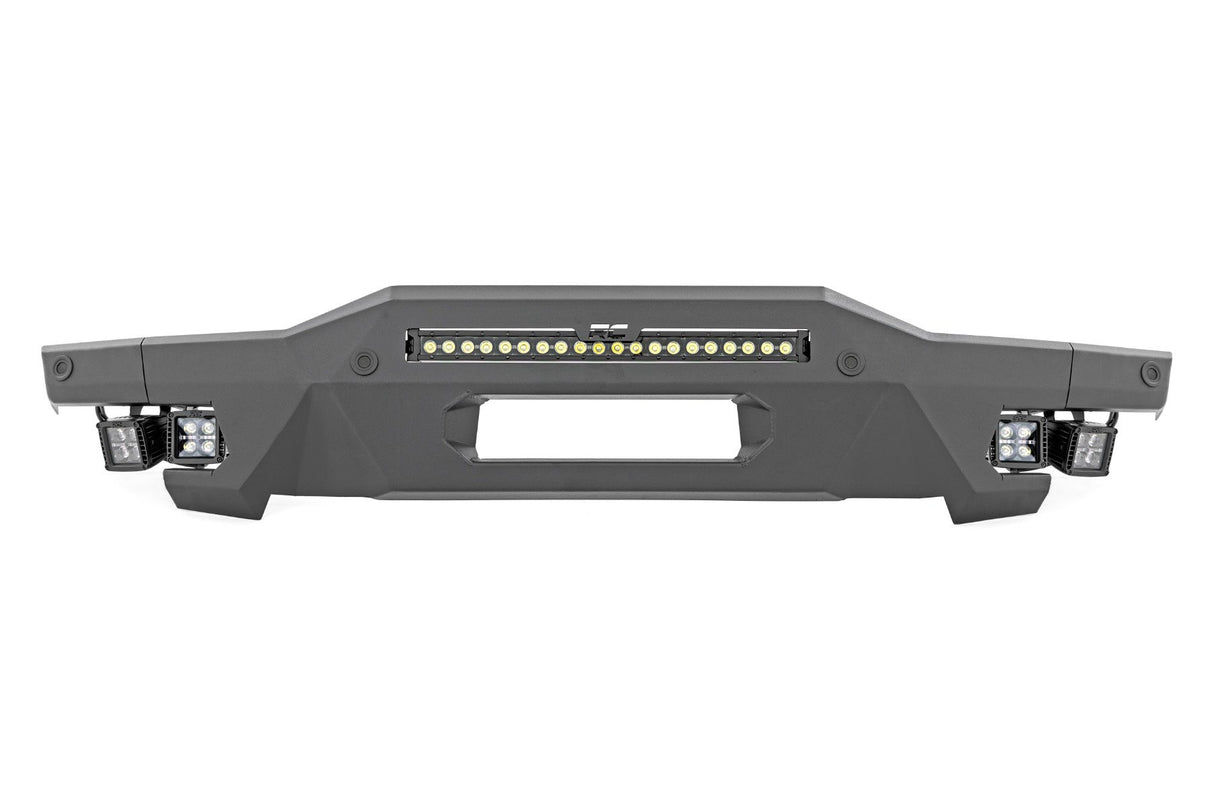 Front Bumper | Modular | Stubby Wings | DRL | Ford Bronco 4WD (2021-2024)
