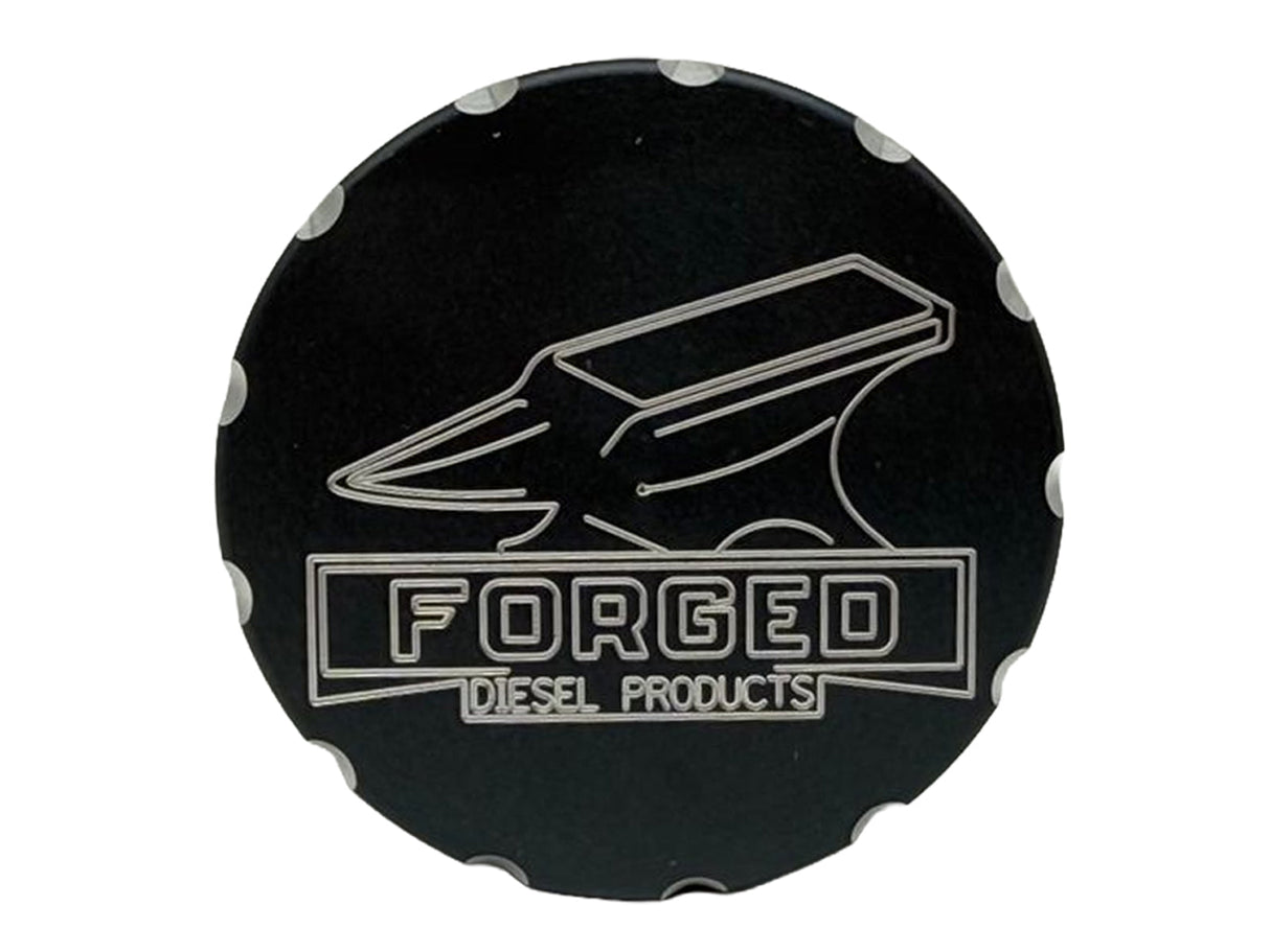 Forged Diesel Billet Turbo Resonator Delete Plug, 2004.5-2010 GM 6.6L Duramax, LLY LBZ LMM Forged Diesel