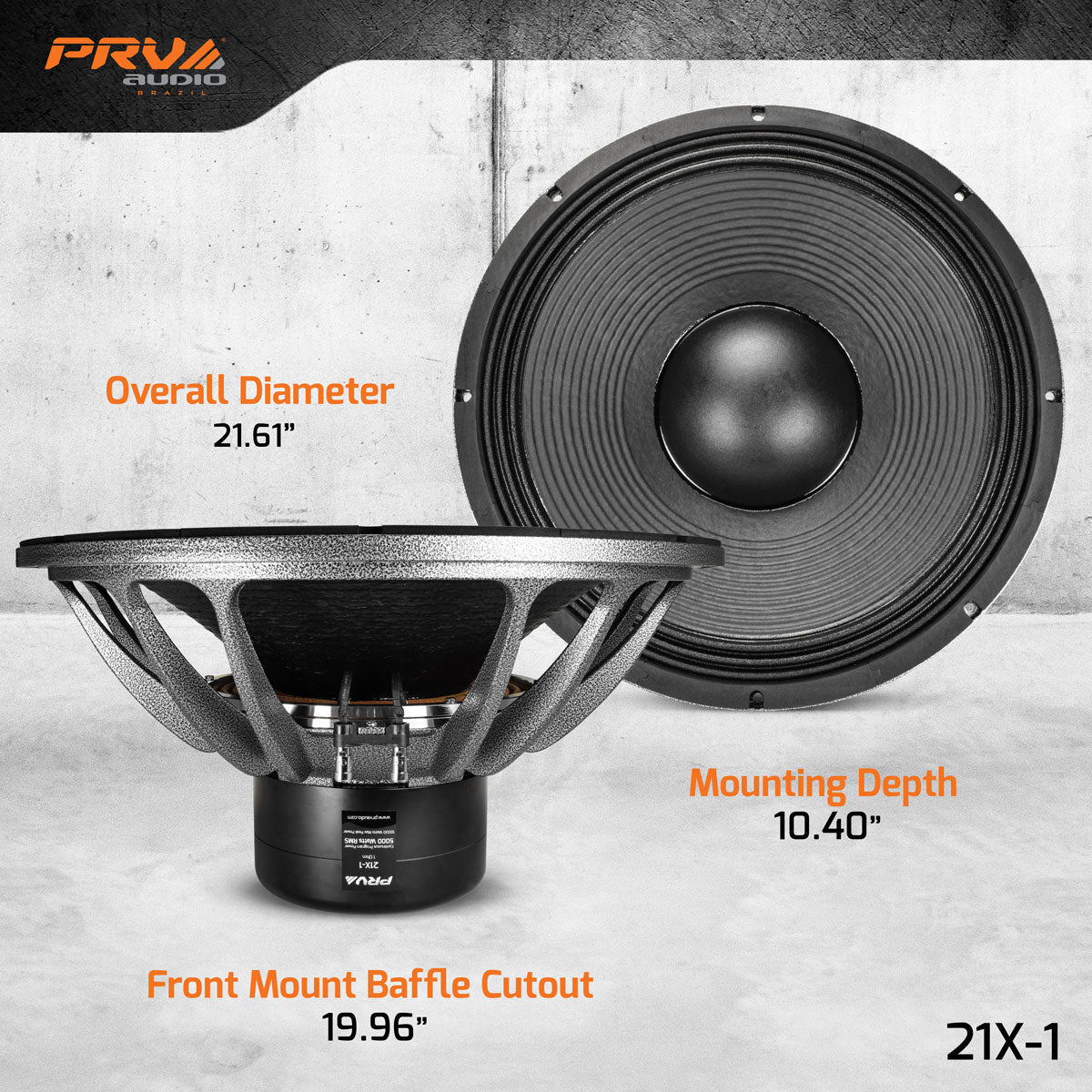 PRV 21X-1 Subwoofer PRV Audio