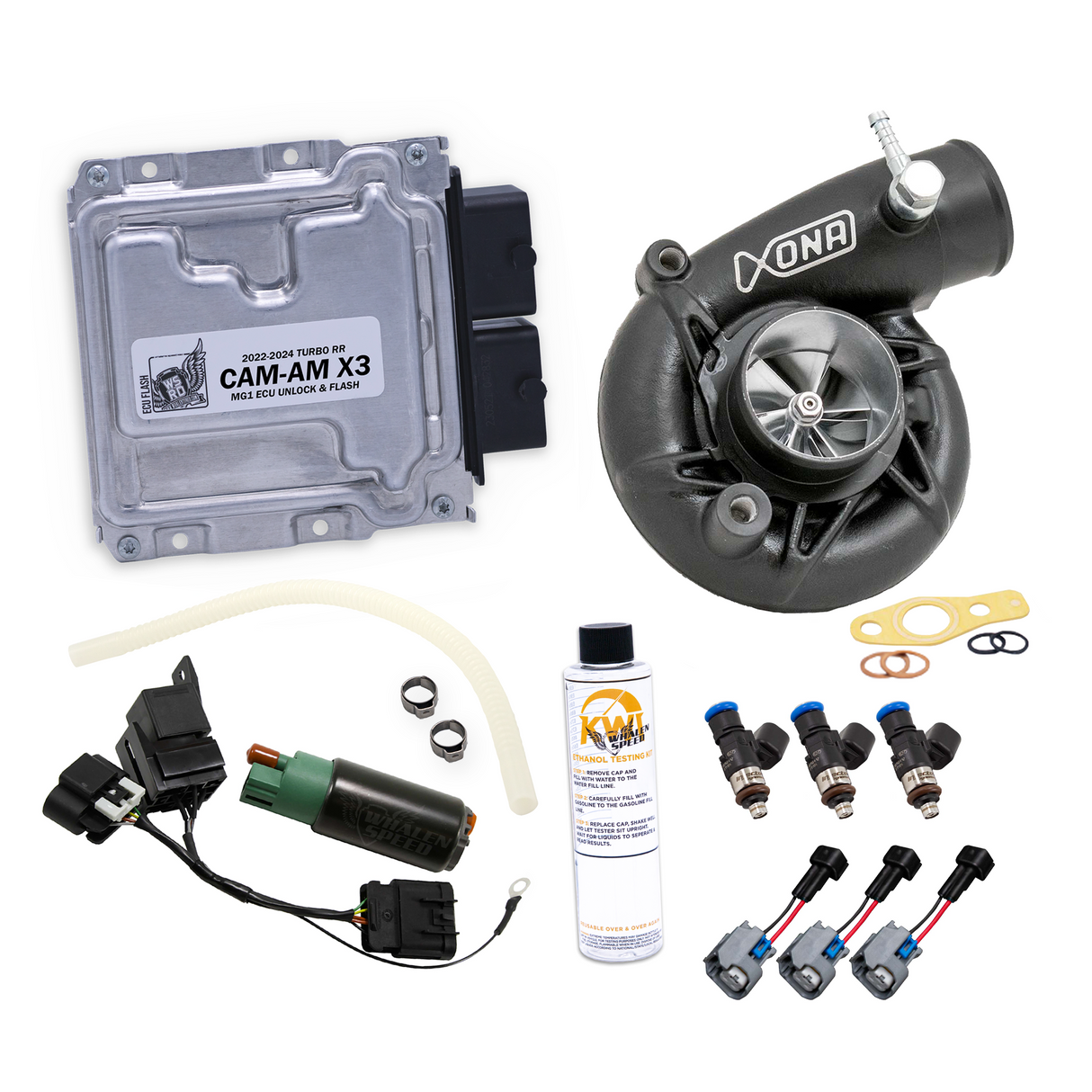 WSRD Green Turbocharger MG1 ECU Unlock & Flash | 2024-2025 Can-Am X3 Turbo RR (250-305HP)