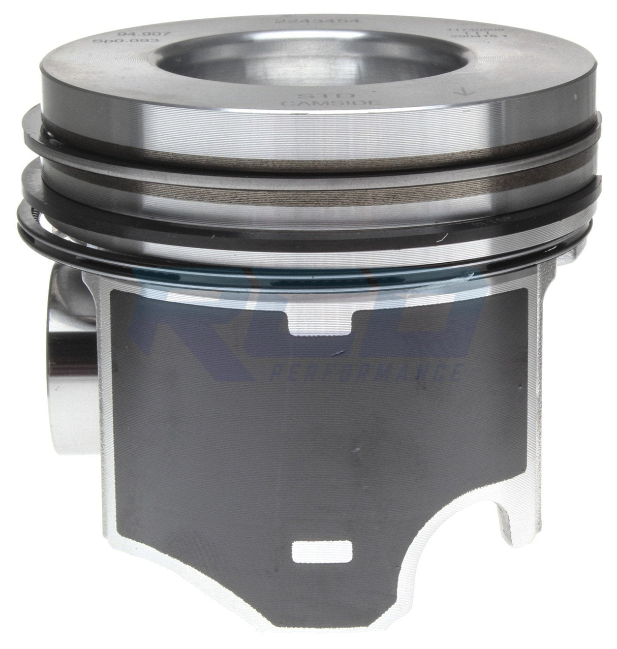 Mahle 6.0L Engine .010" Reduced Compression Height .020" Oversize Piston With Rings