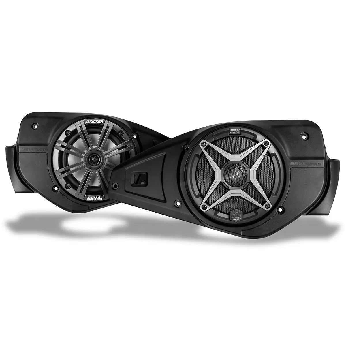 2024-2026 Jeep® Wrangler JL / Gladiator JT Overhead 6.5in Speaker Adapters SSV Works