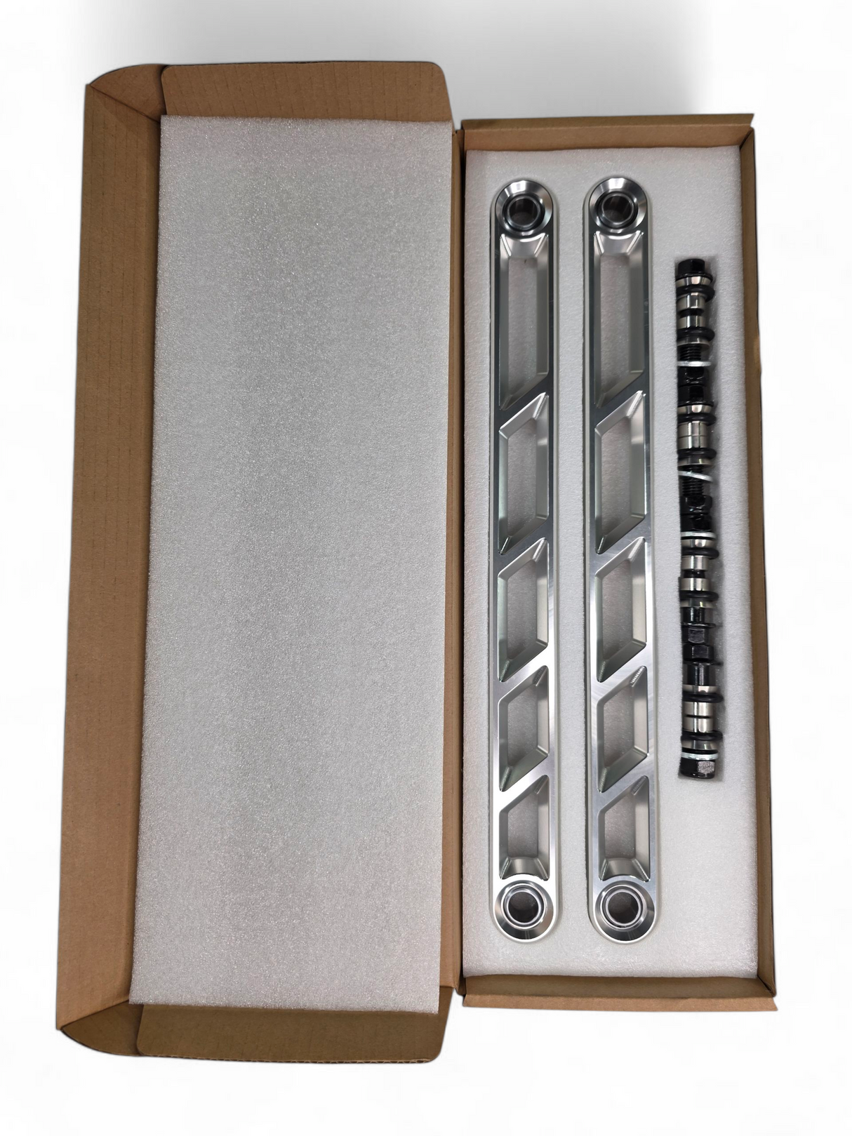 2024+ Can Am Maverick R Rear Sway Bar Links Anodized Clear www.elektricoffroad.com