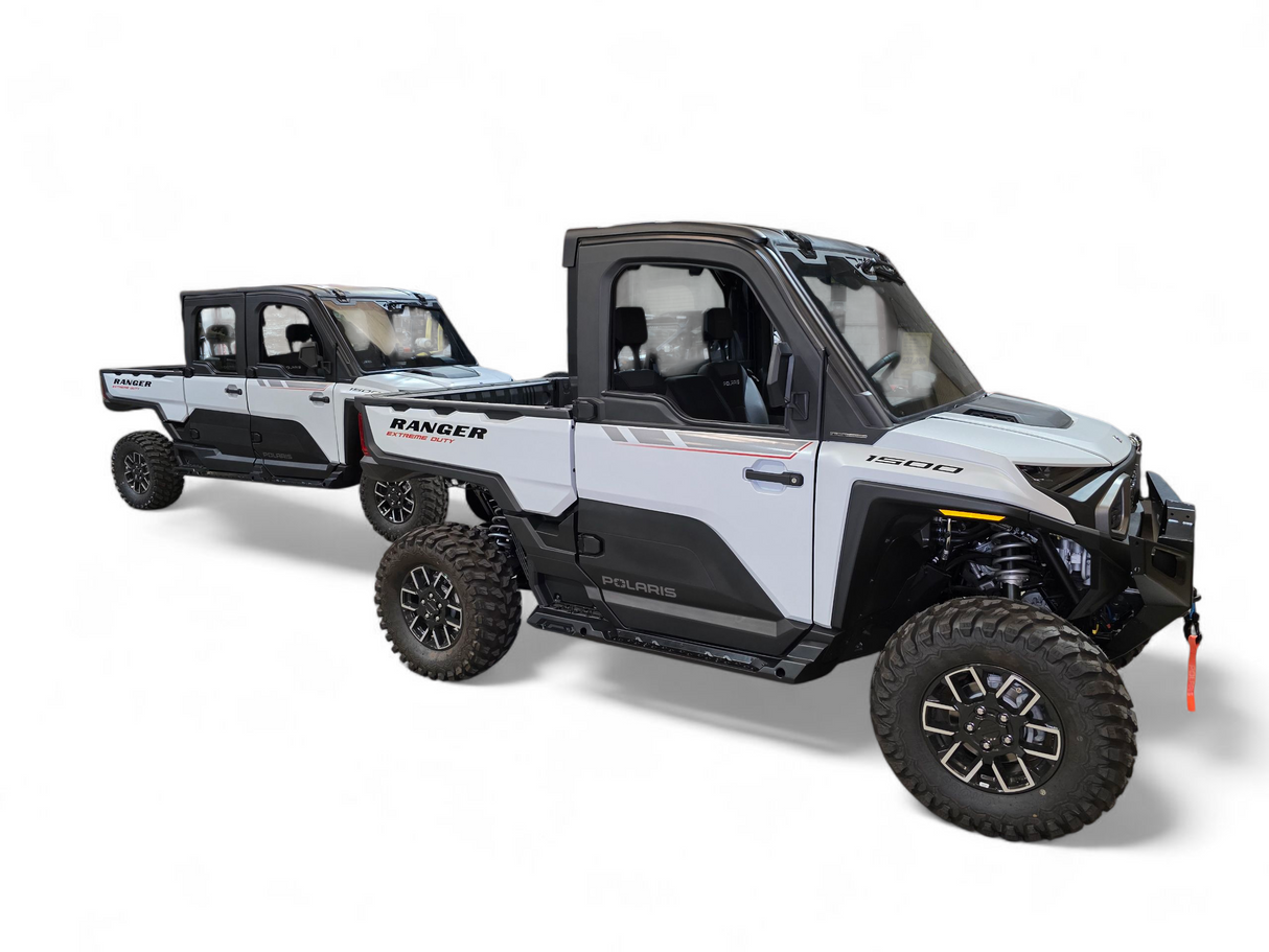 2024+ Polaris Ranger 1500 XD Volt Side Steps (4 Seat) www.elektricoffroad.com
