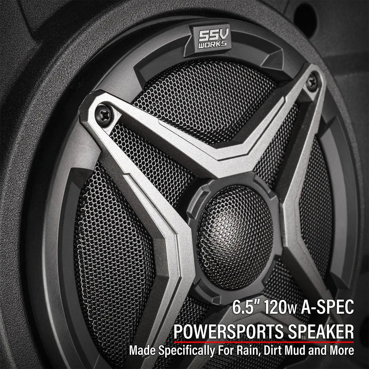 2024-2026 Polaris® RZR XP 1000 2-Speaker Overhead Soundbar w/MRB3S Bluetooth Radio and Built-in Dome Light SSV Works