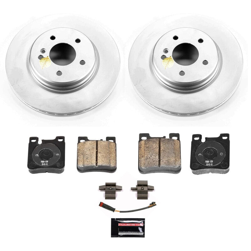Kit de freins arrière avec revêtement Z23 Power Stop 07-10 Mercedes-Benz SLK55 AMG