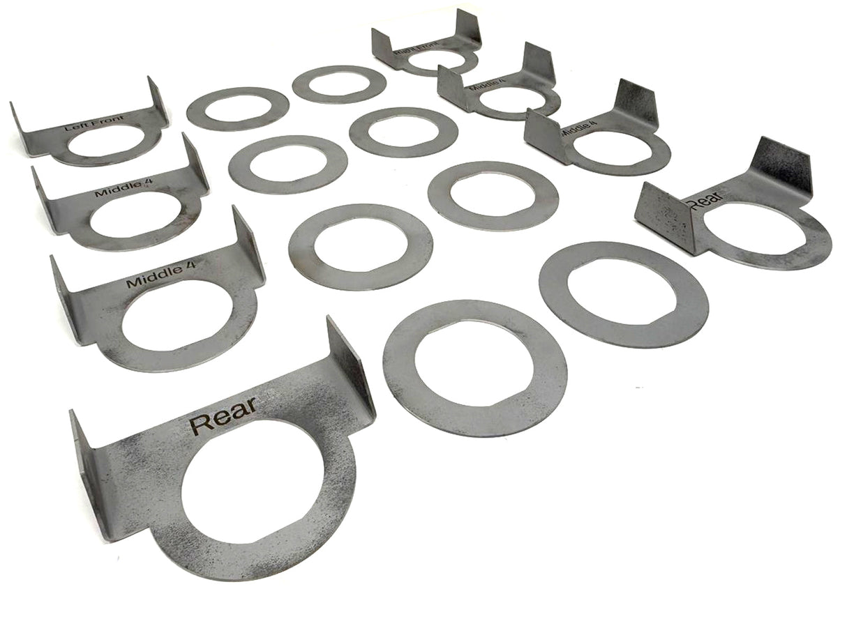Forged Diesel Body Mount Saddle Bracket Repair Kit, 2001-2014 GM 6.6L Duramax LB7 LLY LBZ LMM LML Forged Diesel
