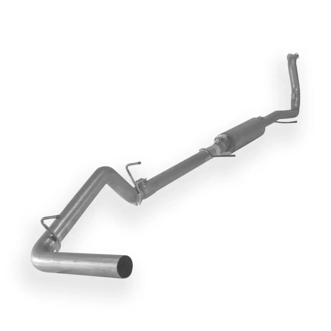 Dieselr Aluminized 3" Turbo Back Exhaust Single | 2.8L GM DURAMAX LWN (2016-2021)