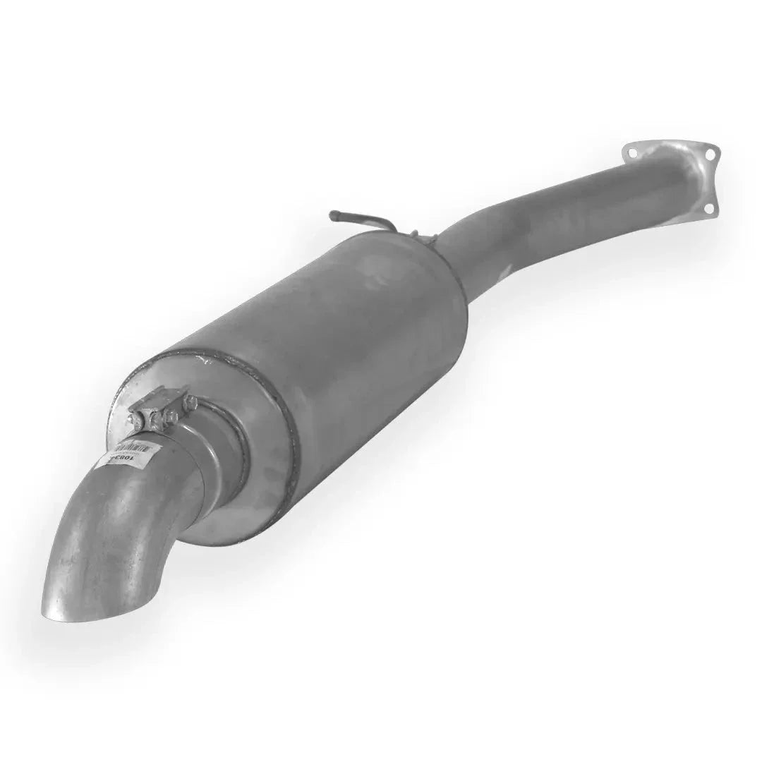 Dieselr Aluminized 4" Cat Back Race Pipe | Cab & Chassis GM 2500/3500 6.6L DURAMAX LMM 2007.5-2010